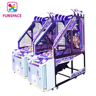 Полноразмерная баскетбольная аркадная аркадная машина с ЖК -экраном